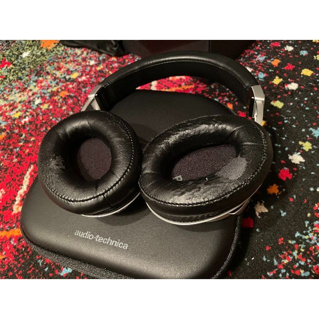 audio-technica(オーディオテクニカ)のSound Reality ATH-SR9　オーディオテクニカ　高級ヘッドフォン スマホ/家電/カメラのオーディオ機器(ヘッドフォン/イヤフォン)の商品写真