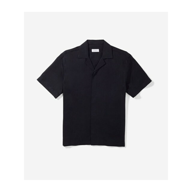 Saturdays NYC(サタデーズニューヨークシティ)の【ブラック（01）】York Camp Collar Shirt レディースのトップス(シャツ/ブラウス(長袖/七分))の商品写真