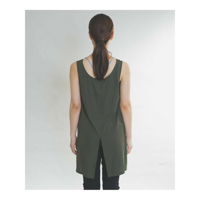 Sonny Label(サニーレーベル)の【カーキ】【FREE】SLAB Flare Tanktop レディースのトップス(タンクトップ)の商品写真