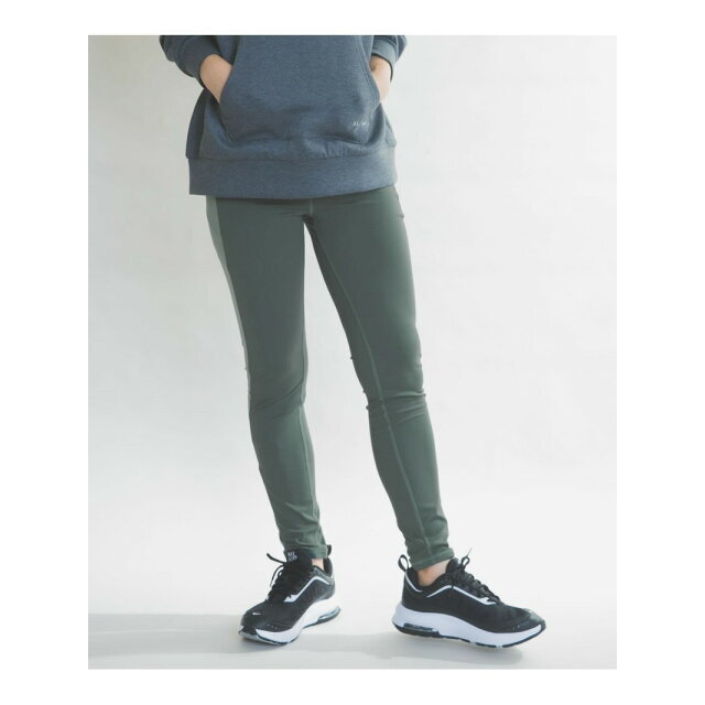 Sonny Label(サニーレーベル)の【グリーン】【S】SLAB Bicolor Leggings レディースのレッグウェア(レギンス/スパッツ)の商品写真