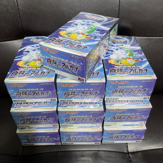 ポケモンカード 白熱のアルカナ シュリンク付き 10boxふりそで