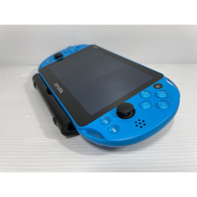 【液晶美品】PlayStation Vita PCH-2000 ブルー 本体 2