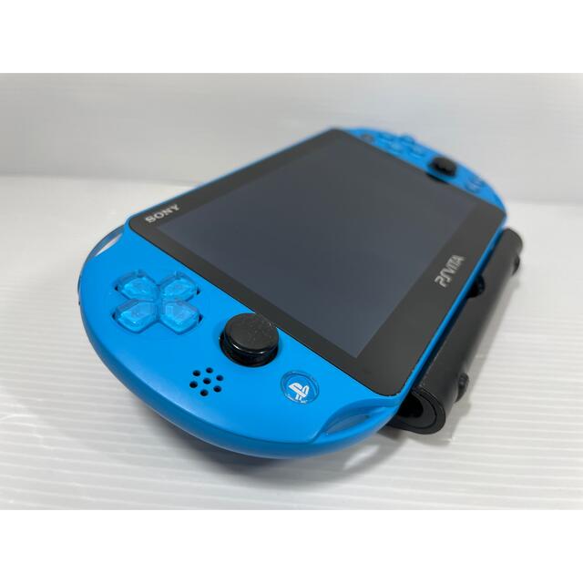 【液晶美品】PlayStation Vita PCH-2000 ブルー 本体 3