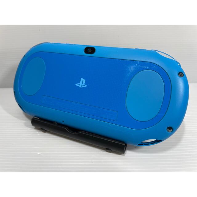 【液晶美品】PlayStation Vita PCH-2000 ブルー 本体 7