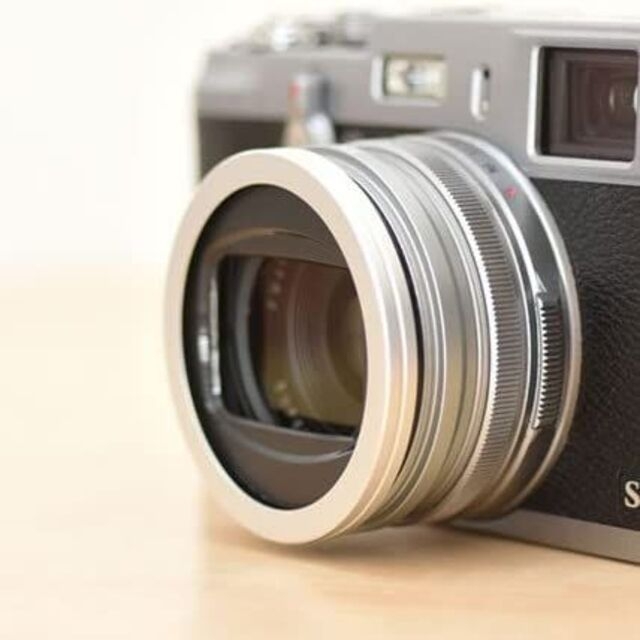 富士フイルム(フジフイルム)のFreemod X-CAP2 49mm レンズキャップ シルバー スマホ/家電/カメラのカメラ(その他)の商品写真