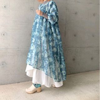 ヘンリクビブスコフ マキシワンピース/ロングワンピース(レディース)の