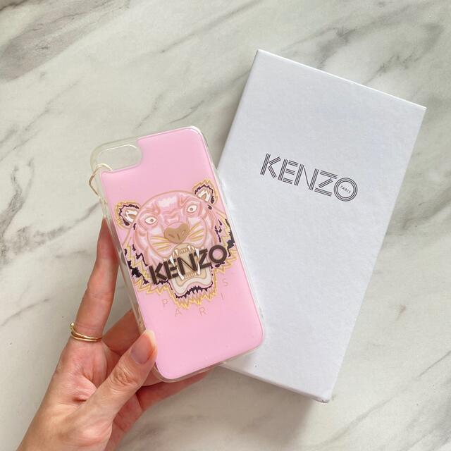 ラスト１【新品】KENZO ケンゾー iPhone7/8/SE2ケース ピンク