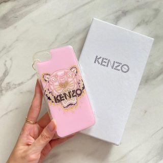 ケンゾー(KENZO)のラスト１【新品】KENZO ケンゾー iPhone7/8/SE2ケース ピンク(iPhoneケース)