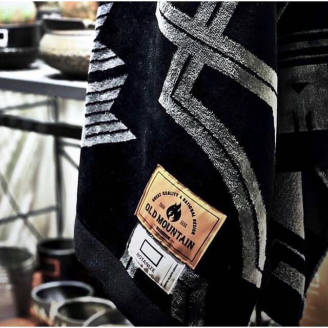 BOTANIZE×OLDMOUNTAIN×koti wool blanket-