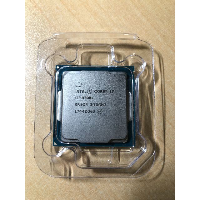 intel core i7 8700K [動作確認済み]