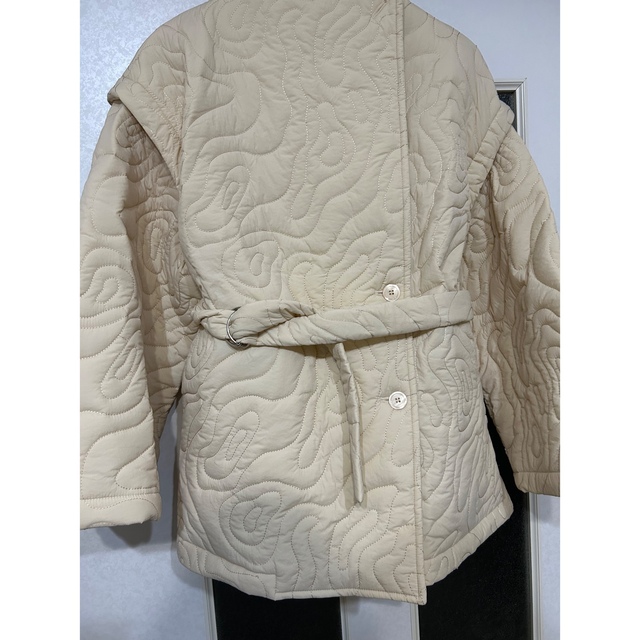 Ameri VINTAGE(アメリヴィンテージ)のMARTE Nature Line Quilting Jacket Vest レディースのジャケット/アウター(ノーカラージャケット)の商品写真