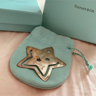 ティファニー(Tiffany & Co.)のティファニー　ブックマーク　星形(しおり/ステッカー)