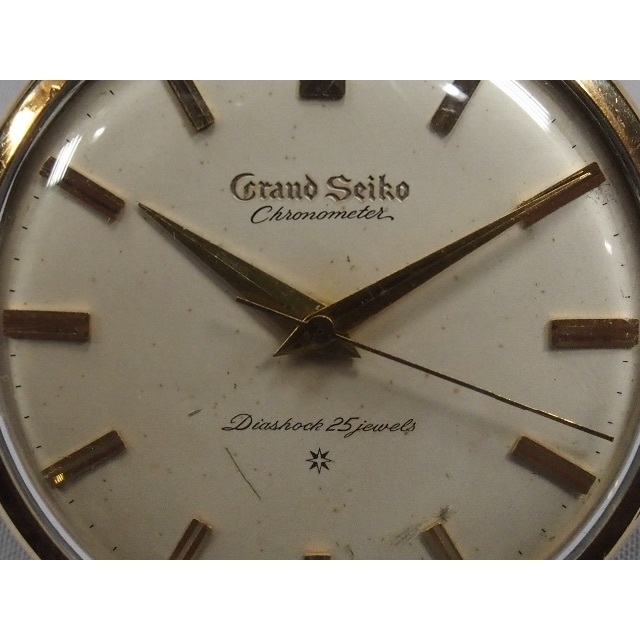 Grand Seiko(グランドセイコー)のグランドセイコー　ファーストモデル　1960年10月製　彫文字板 メンズの時計(腕時計(アナログ))の商品写真