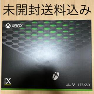 エックスボックス(Xbox)のXbox Series X 新品未開封(家庭用ゲーム機本体)