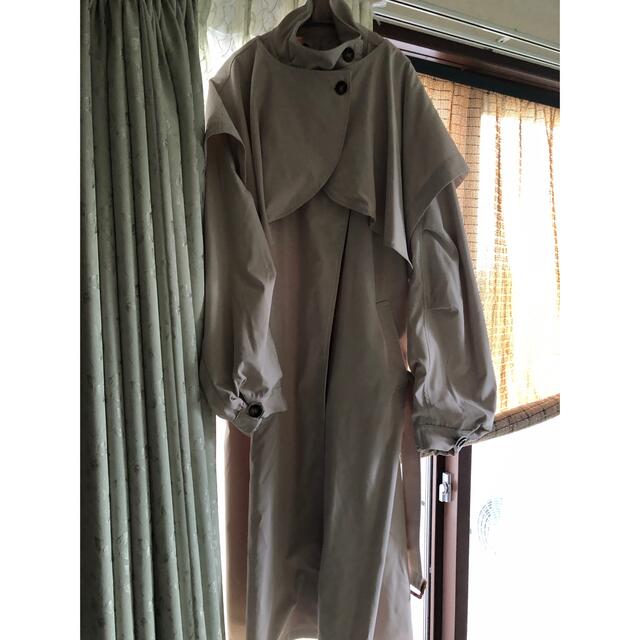 Cft.stand coller 3way over long coat