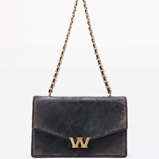 アレキサンダーワン(Alexander Wang)のalexanderwang w legacy ダメージレザー ミニバッグ(ハンドバッグ)