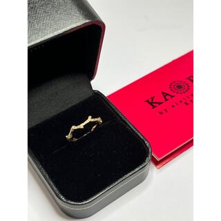 カオル(KAORU)のKAORU コーラル K10 ダイヤモンドリング 9号(リング(指輪))