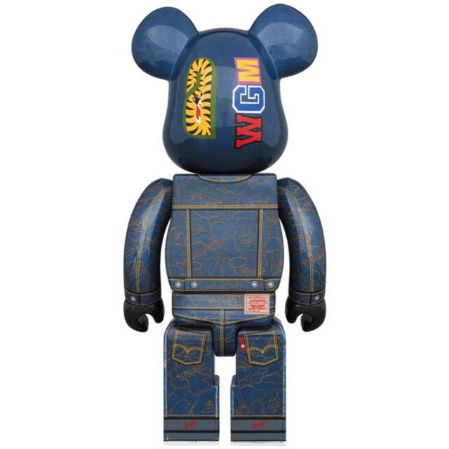 【新品未開封】BAPE x LEVI’S BE@RBRICK 400%&100%