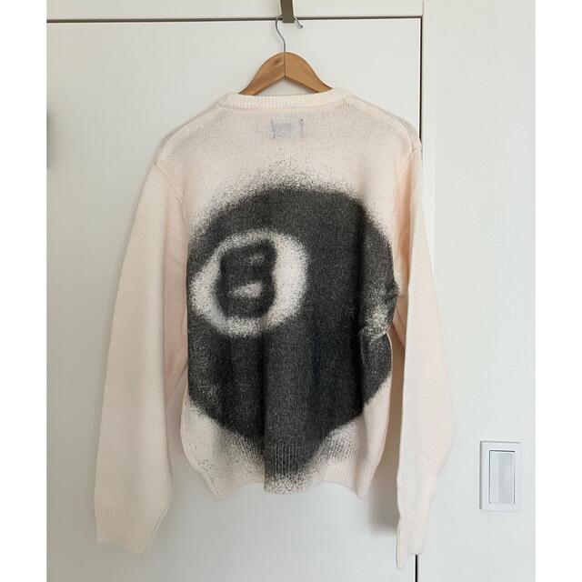 Sサイズ stussy 8 BALL SPRAY SWEATER