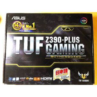 エイスース(ASUS)のASUS TUF Z390-PLUS GAMING(PC周辺機器)