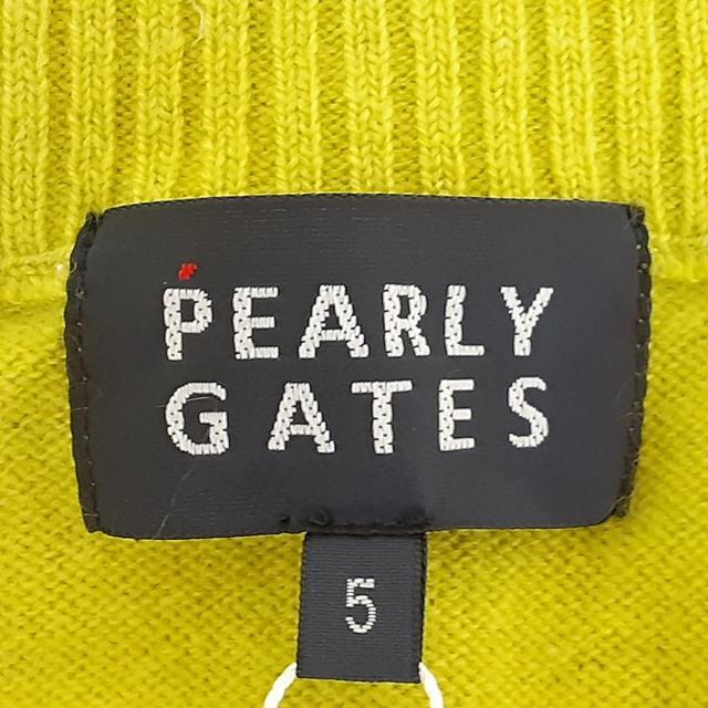 PEARLY GATES(パーリーゲイツ)のパーリーゲイツ ブルゾン サイズ5 XL美品  メンズのジャケット/アウター(ブルゾン)の商品写真