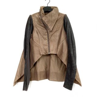 リックオウエンス(Rick Owens)のリックオウエンス ライダースジャケット -(ライダースジャケット)