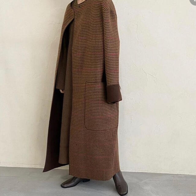 i_am_official  reversible wool long coat