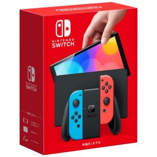 Nintendo Switch - Switch本体有機EL JCネオンの通販|ラクマ