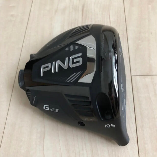 最高 【コース未使用】PING G425 MAX 10.5度 ドライバー ヘッド単品