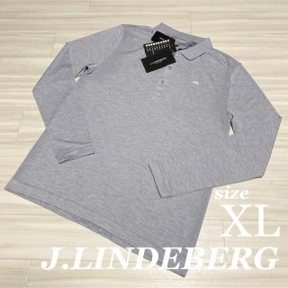 ジェイリンドバーグ(J.LINDEBERG)のJ.LINDEBERG SMU M Isaac-Light 長袖 ポロシャツ(ウエア)