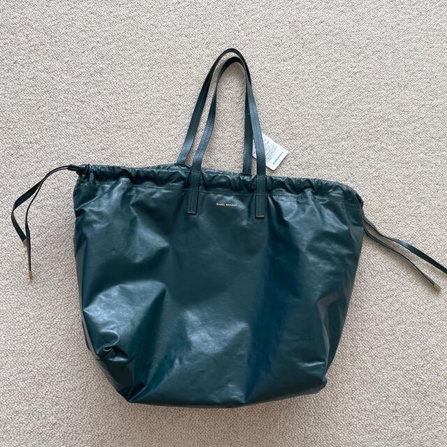 Isabel Marant(イザベルマラン)のisabel marant レザートートバック　グリーン レディースのバッグ(トートバッグ)の商品写真