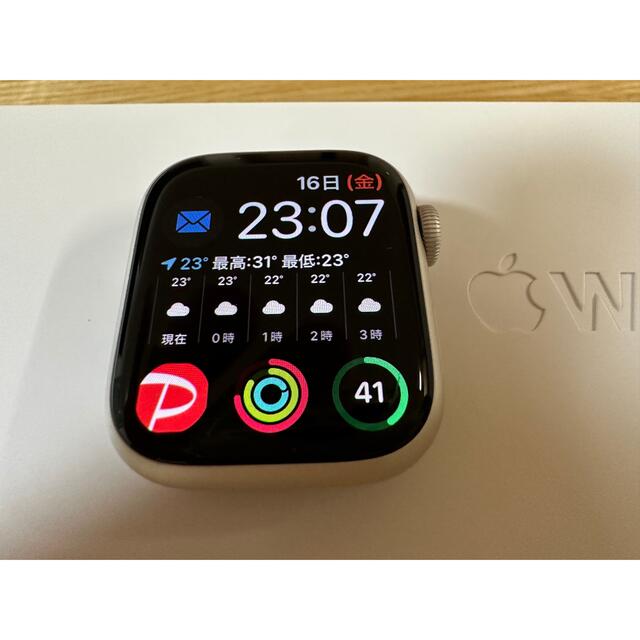 ☆美品☆ Apple Watch Series7 41mm GPSモデル