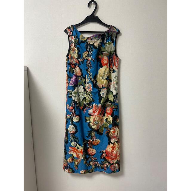 dries van noten ドリスヴァンノッテン ワンピース 花柄 20ss