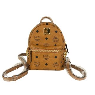 エムシーエム(MCM)のエム・シー・エム MCM サイドスタッズ付 ヴィセトス バックパック 【中古】(リュック/バックパック)