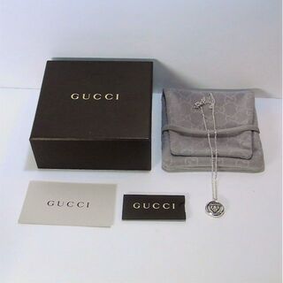 グッチ(Gucci)の新品同様 美品 GUCCI グッチ ネックレス ペンダント 箱 説明書 袋(ネックレス)