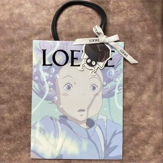 ロエベ(LOEWE)のリボンカード付き　LOEWEロエベ　千と千尋の神隠しコラボバッグ　希少　紙袋(ショップ袋)