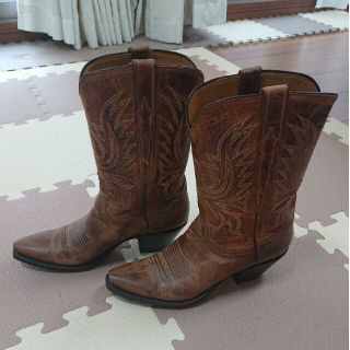 lucchese ウエスタンブーツ 7 usa製 ルケーシー(ブーツ)