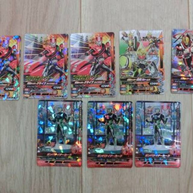 仮面ライダーバトル ガンバライド(カメンライダーバトルガンバライド)の仮面ライダーバトル ガンバライジング CP LREX SR キラ レア カード エンタメ/ホビーのトレーディングカード(シングルカード)の商品写真