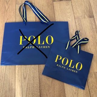 ポロラルフローレン(POLO RALPH LAUREN)のラルフローレン紙袋　小(ショップ袋)