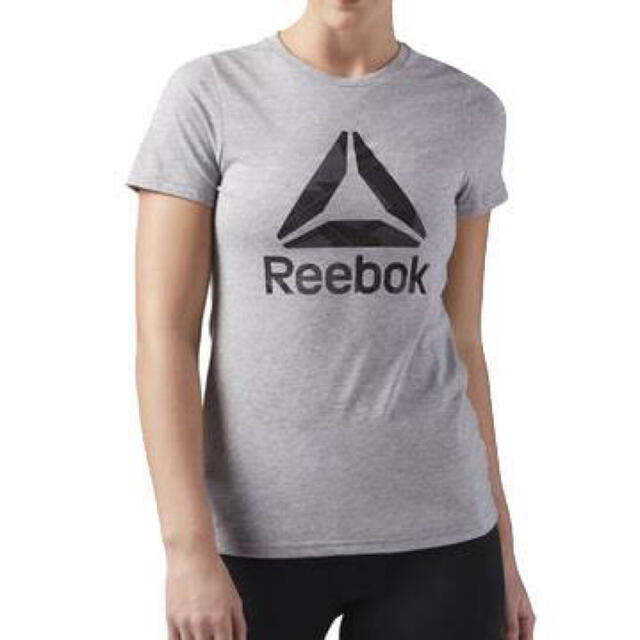Reebok(リーボック)の送料無料 新品 Reebok WOR DELTA ロゴ グラフィック Tシャツ レディースのトップス(Tシャツ(半袖/袖なし))の商品写真