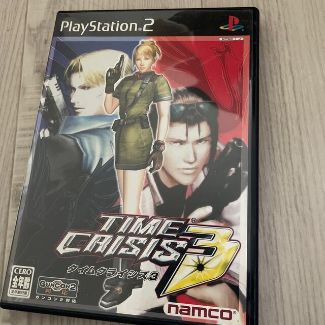 PlayStation2 説明書付き タイムクライシス3 タイムクライシス ps2 動作確認済みの通販 by ターラント's  shop｜プレイステーション2ならラクマ