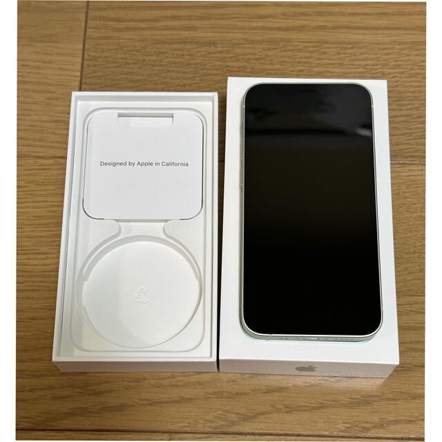 Apple - 【美品】アップル iPhone12 mini 128GB グリーン simフリー