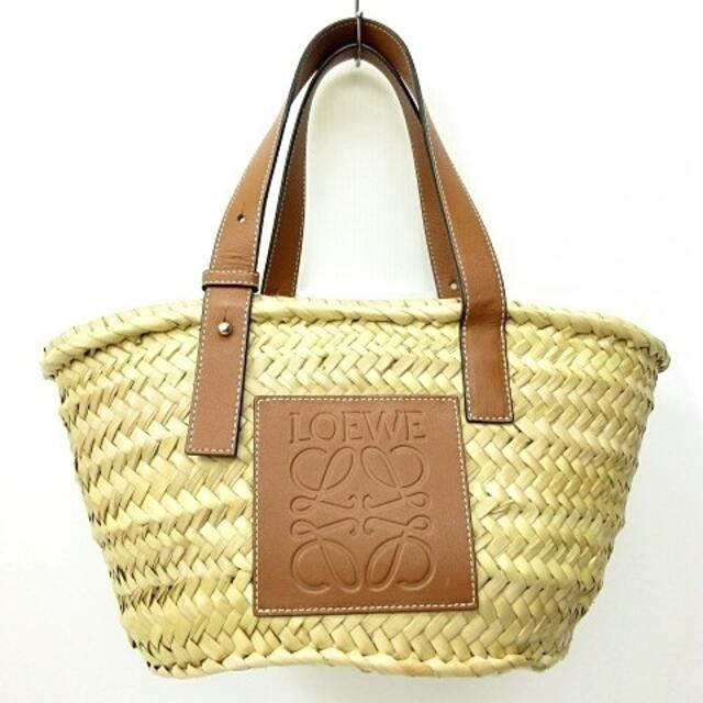 ロエベ LOEWE バスケットバッグ ミディアム かごバッグ アナグラム