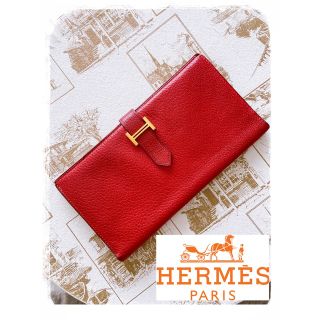 エルメス(Hermes)のお値下げ！エルメス　べアン　クラシック　長財布(財布)