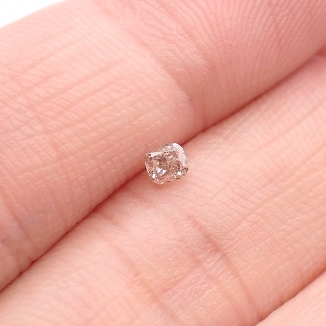 0.191ct ファンシー ピンク ダイヤモンド ダイヤ ルース 裸石 天然  レディースのアクセサリー(その他)の商品写真