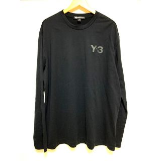 ワイスリー(Y-3)のY-3 adidas　コラボ　ワンポイントロゴ　ロンT  【2XL】(Tシャツ/カットソー(七分/長袖))