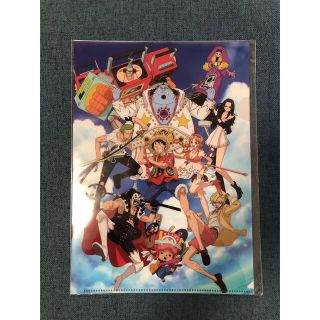 ワンピース(ONE PIECE)のワンピース クリアファイル  麦わらの一味 フェス衣裳(クリアファイル)