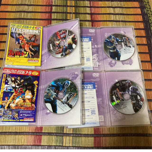 仮面ライダー響鬼(ヒビキ) 全12巻　DVD エンタメ/ホビーのDVD/ブルーレイ(キッズ/ファミリー)の商品写真