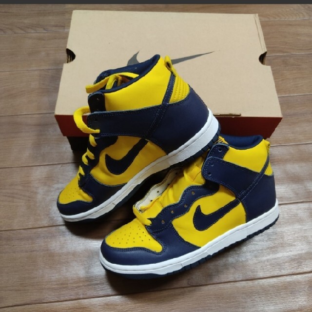 NIKE DUNK HIGH LE ナイキ ダンク ハイ ミシガン　26.5cm