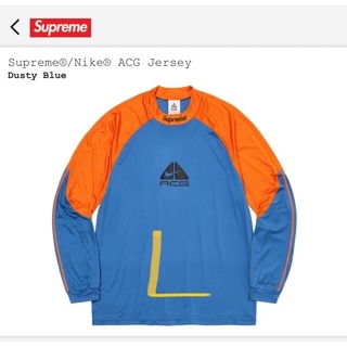 シュプリーム(Supreme)のSupreme NIKE ACG Jersey Dusty Blue Lサイズ(Tシャツ/カットソー(七分/長袖))